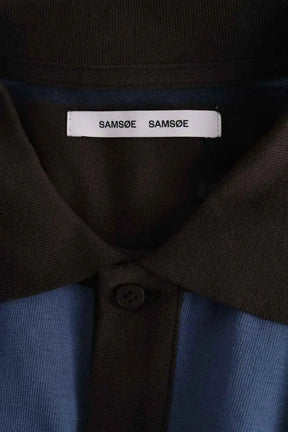 Polo Samsoe Samsoe Kaki en Coton