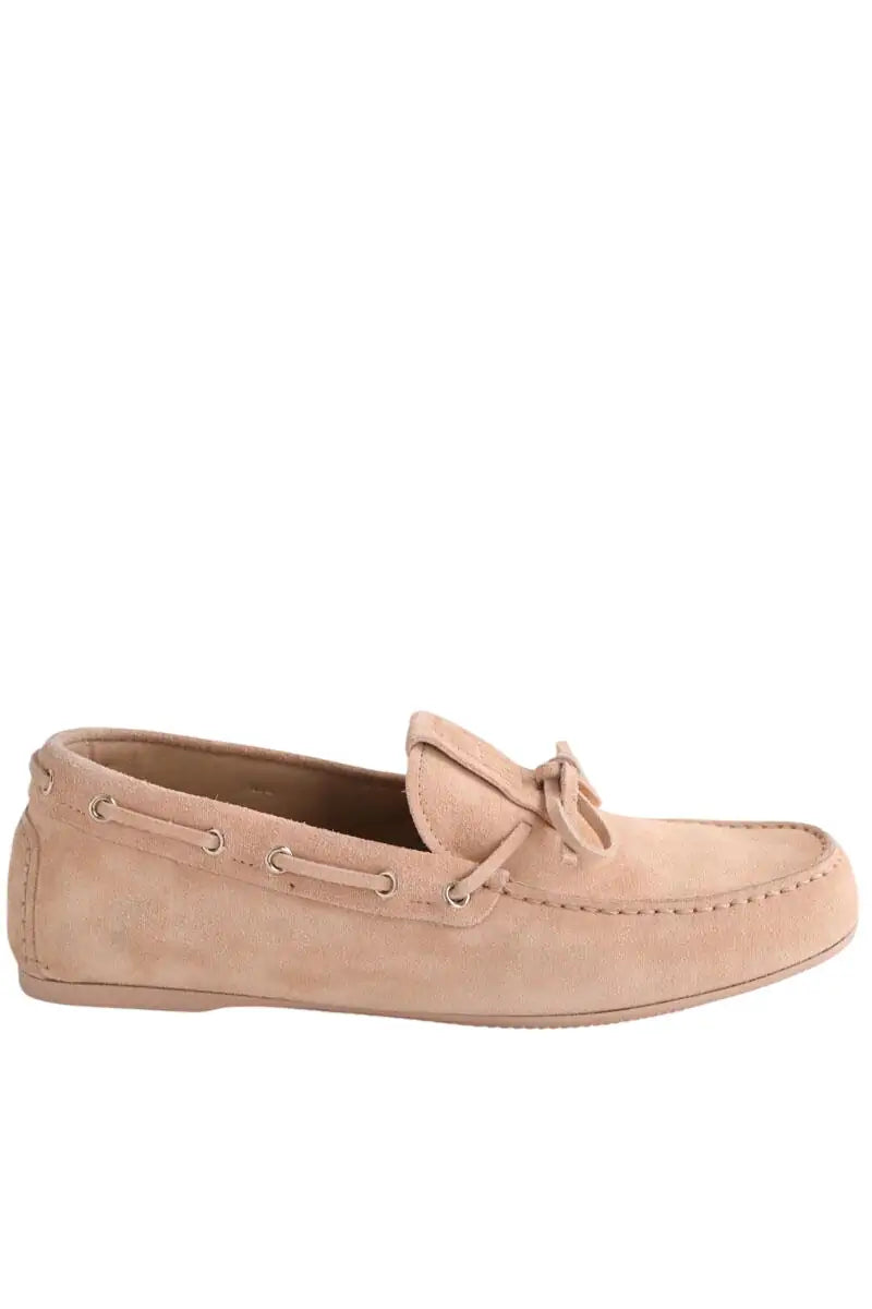 Mocassins Dior Miss Dior Stree Beige en Daim, taille 39 - Seconde Main
