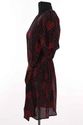 Robe The Kooples Noir en Soie