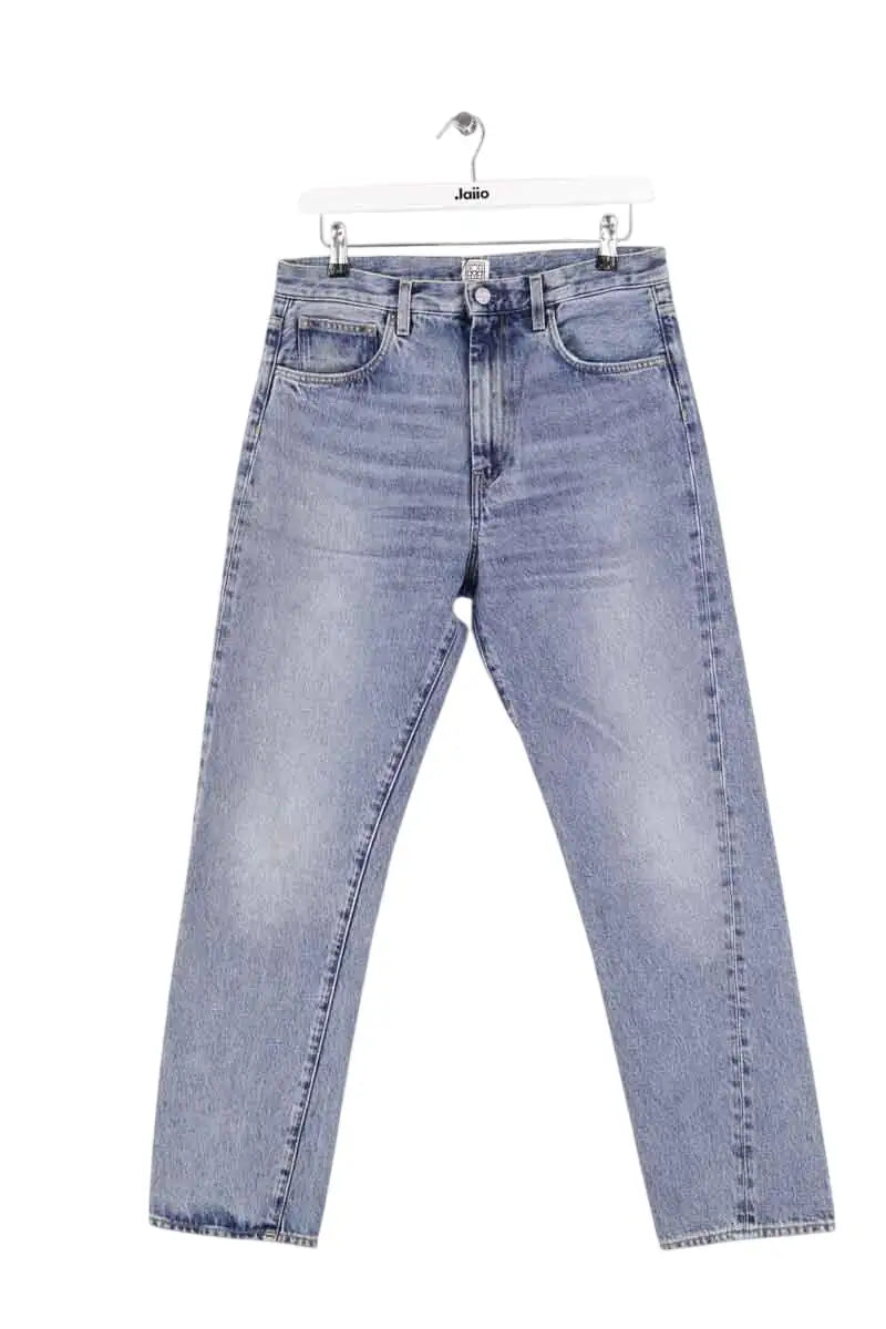 Jean droit Toteme Bleu en Coton, taille M - Seconde Main