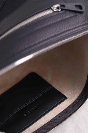 Pochette Lacoste Noir en Cuir
