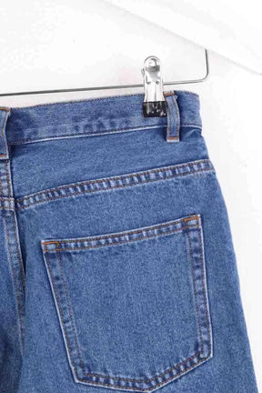 Jean droit APC Bleu en Coton - élasthanne