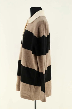 Pull Closed Multicolore en Laine