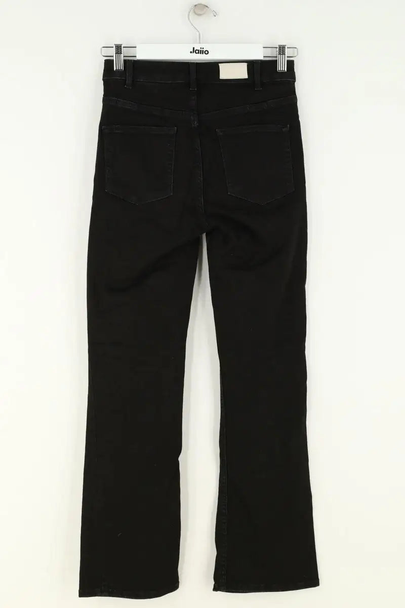 Jean droit Maje Noir en Coton