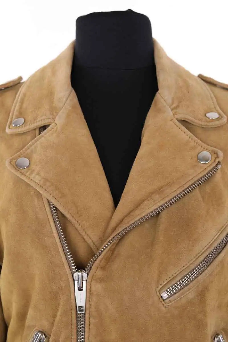 Veste The Kooples Beige en Daim