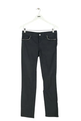 Pantalon slim Liu Jo Bleu en Synthétique, taille M - Seconde Main