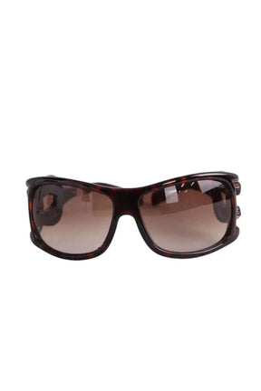 Lunettes de protection Jimmy Choo Marron en Plastique - Seconde Main