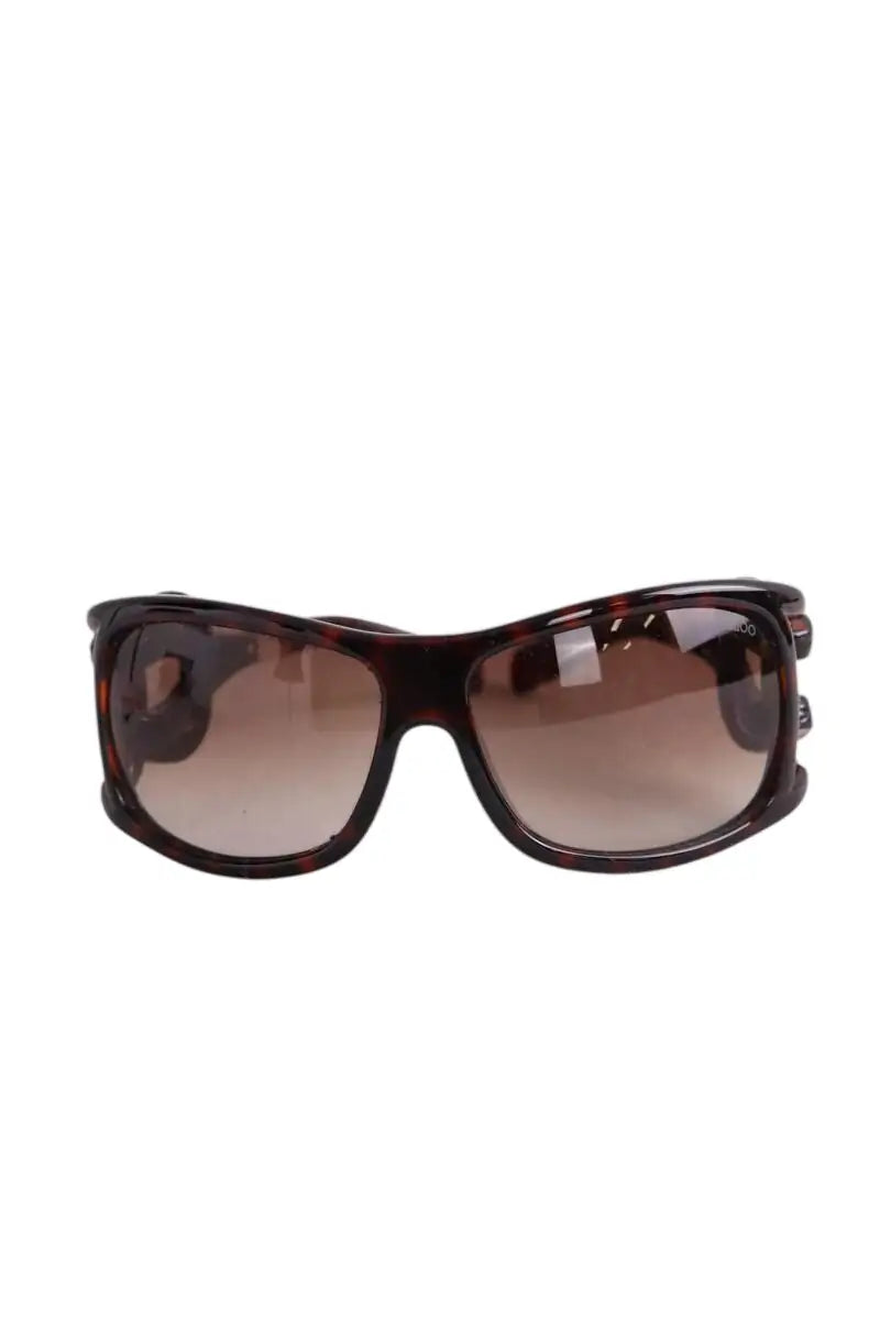 Lunettes de protection Jimmy Choo Marron en Plastique - Seconde Main