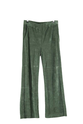 Pantalon droit Majestic Filatures  Vert
