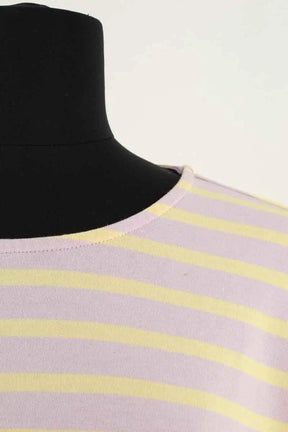 Top Des Petits Hauts Violet en Coton