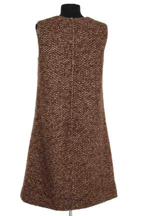 Robe Dolce & Gabbana Marron en Laine