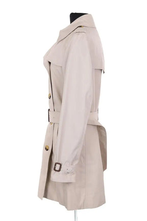 Trench-coat Burberry Gris en Synthétique