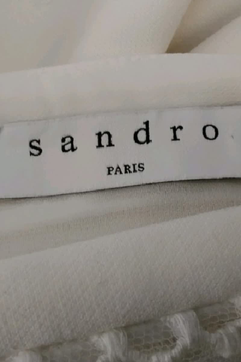 Robe Sandro  Blanc