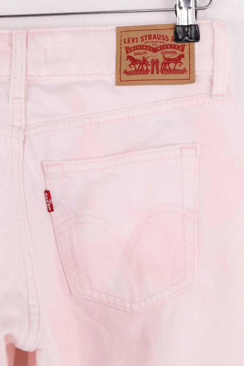 Jean large Levi's Rose en Coton