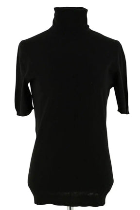 Top Falconeri Noir en Cachemire, taille L - Seconde Main