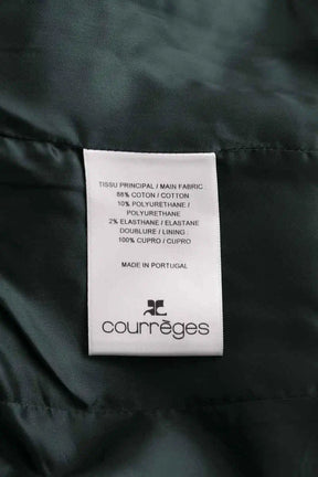 Veste Courrèges Veste réedition Vert en Coton