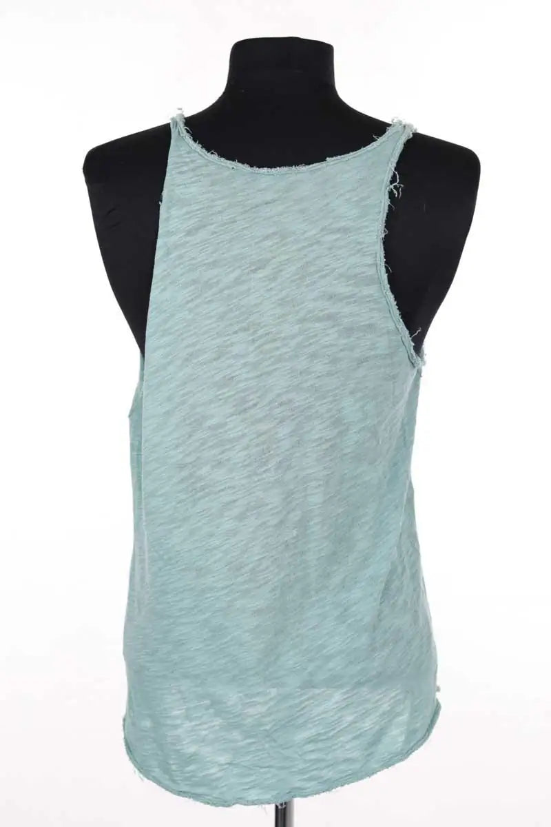 Top sans manche Zadig & Voltaire Kaki en Lin