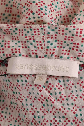 Robe Vanessa Bruno Ecru en Synthétique