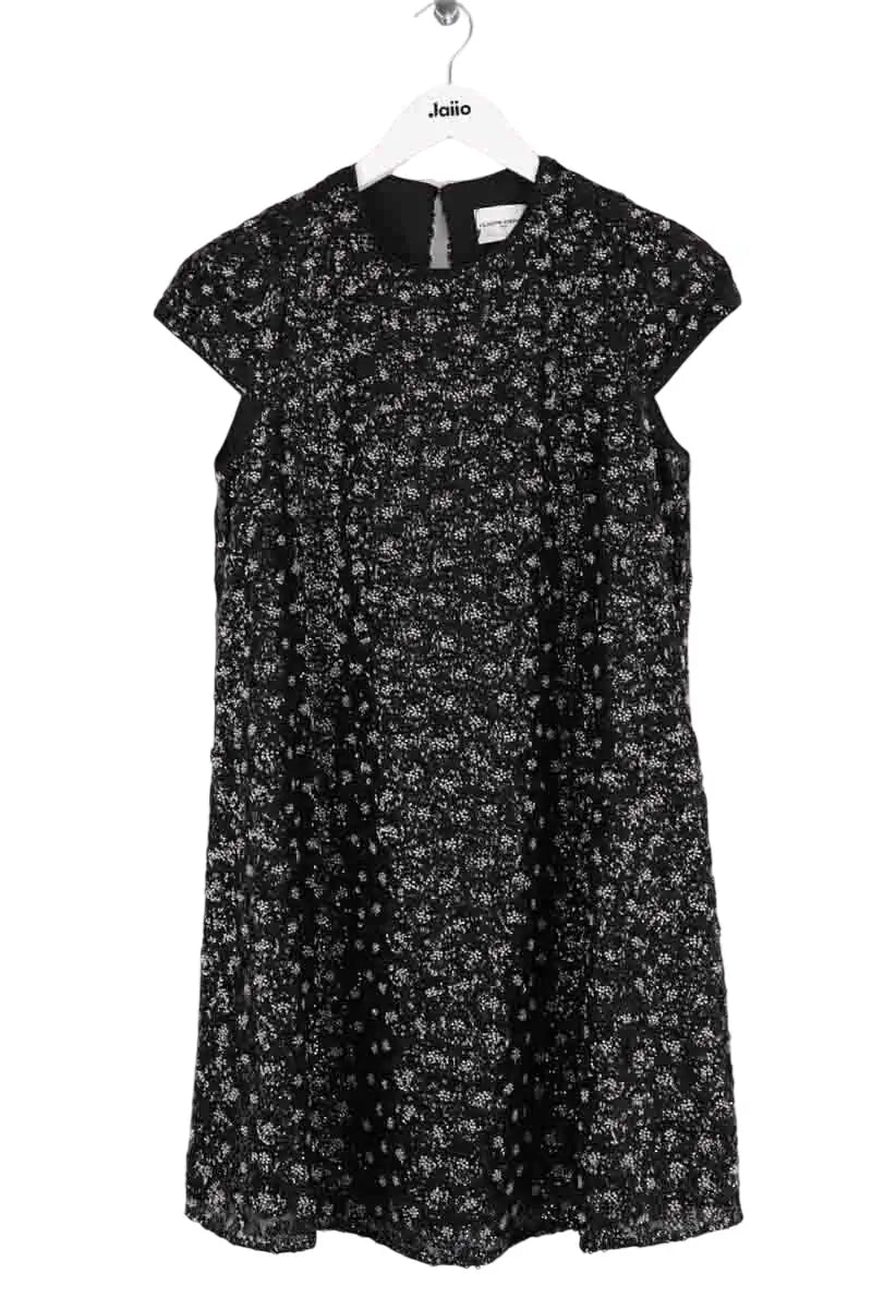 Robe Claudie Pierlot Noir en Synthétique, taille XS - Seconde Main