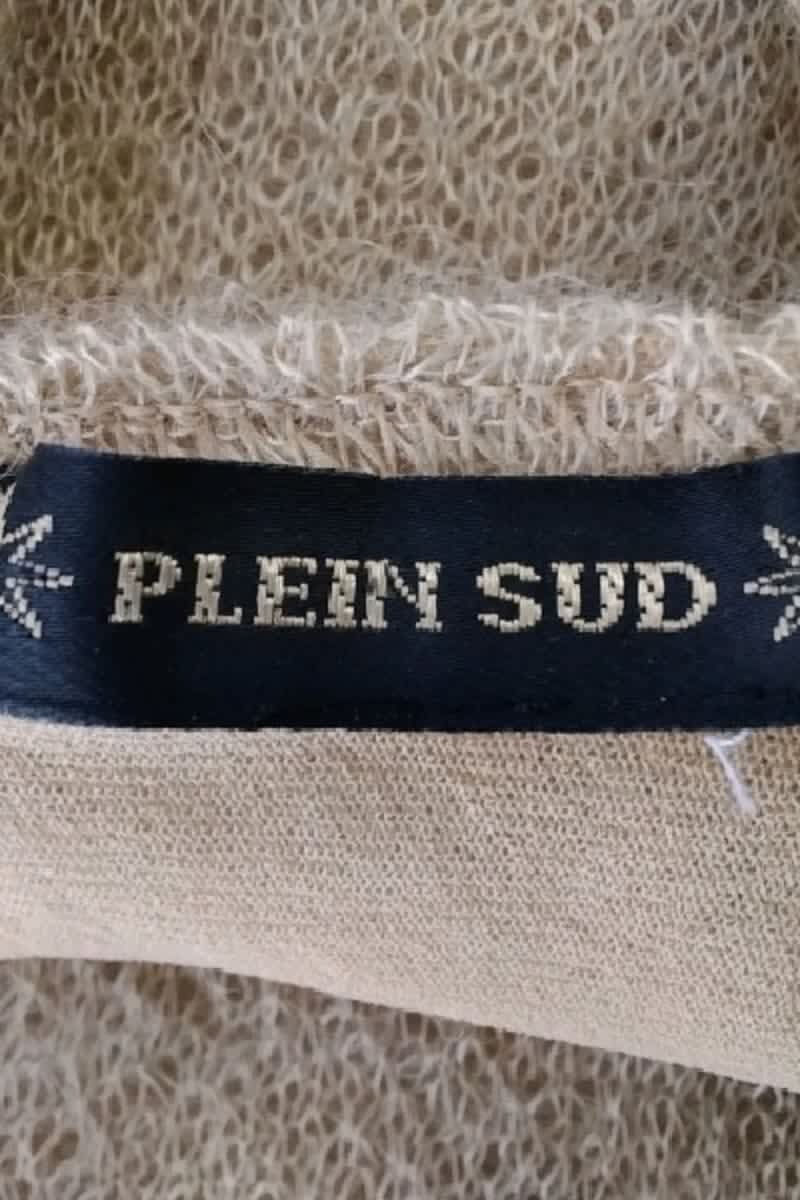 Top sans manche Plein Sud  Beige