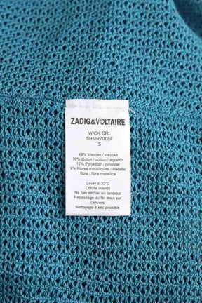 Top Zadig & Voltaire Bleu en Viscose