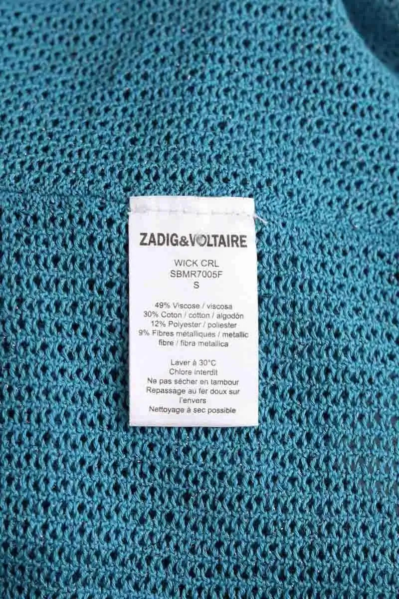 Top Zadig & Voltaire Bleu en Viscose
