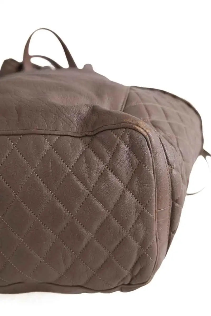 Cabas Jimmy Choo Gris en Cuir