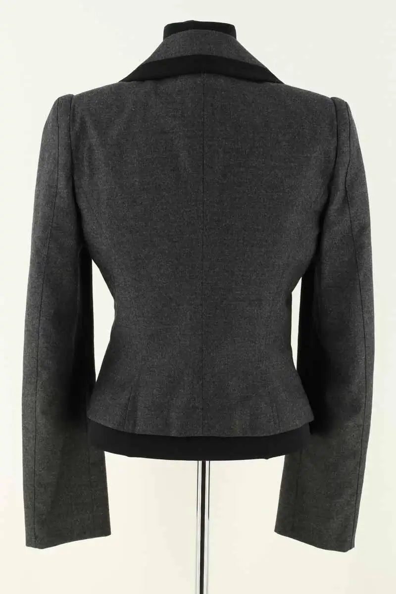 Blazer Thierry Mugler Gris en Laine