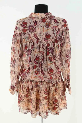 Robe Ba&Sh Ecru en Viscose