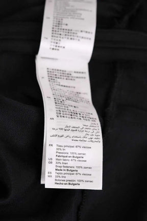 Robe Sandro Noir en Viscose