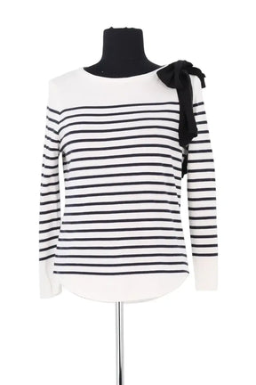 Top Claudie Pierlot Blanc en Coton, taille S - Seconde Main