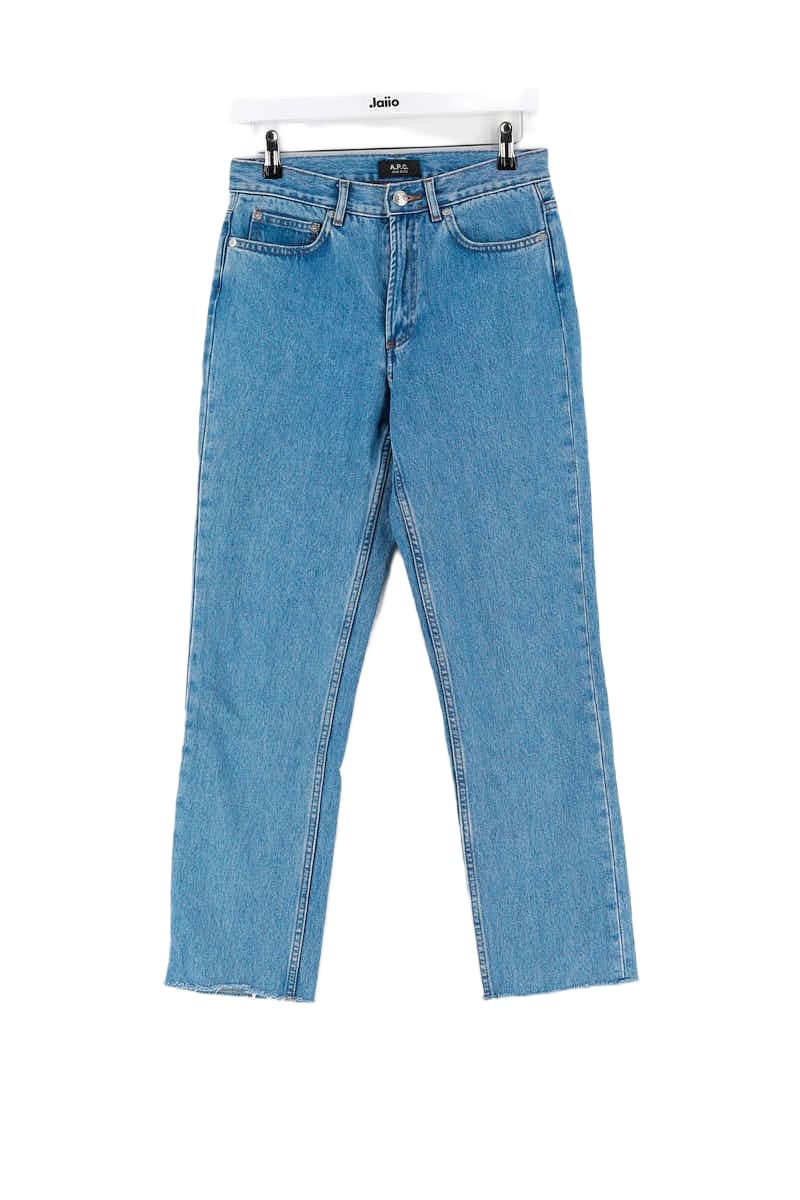 Jean droit APC  Bleu