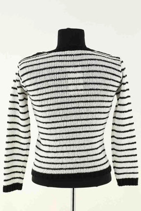 Pull Agnès B. Blanc en Laine