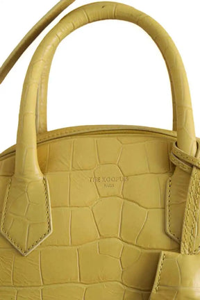 Sac à main The Kooples Jaune en Cuir