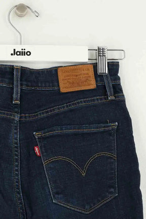Jean skinny Levi's High Rise Skinny Bleu en Coton