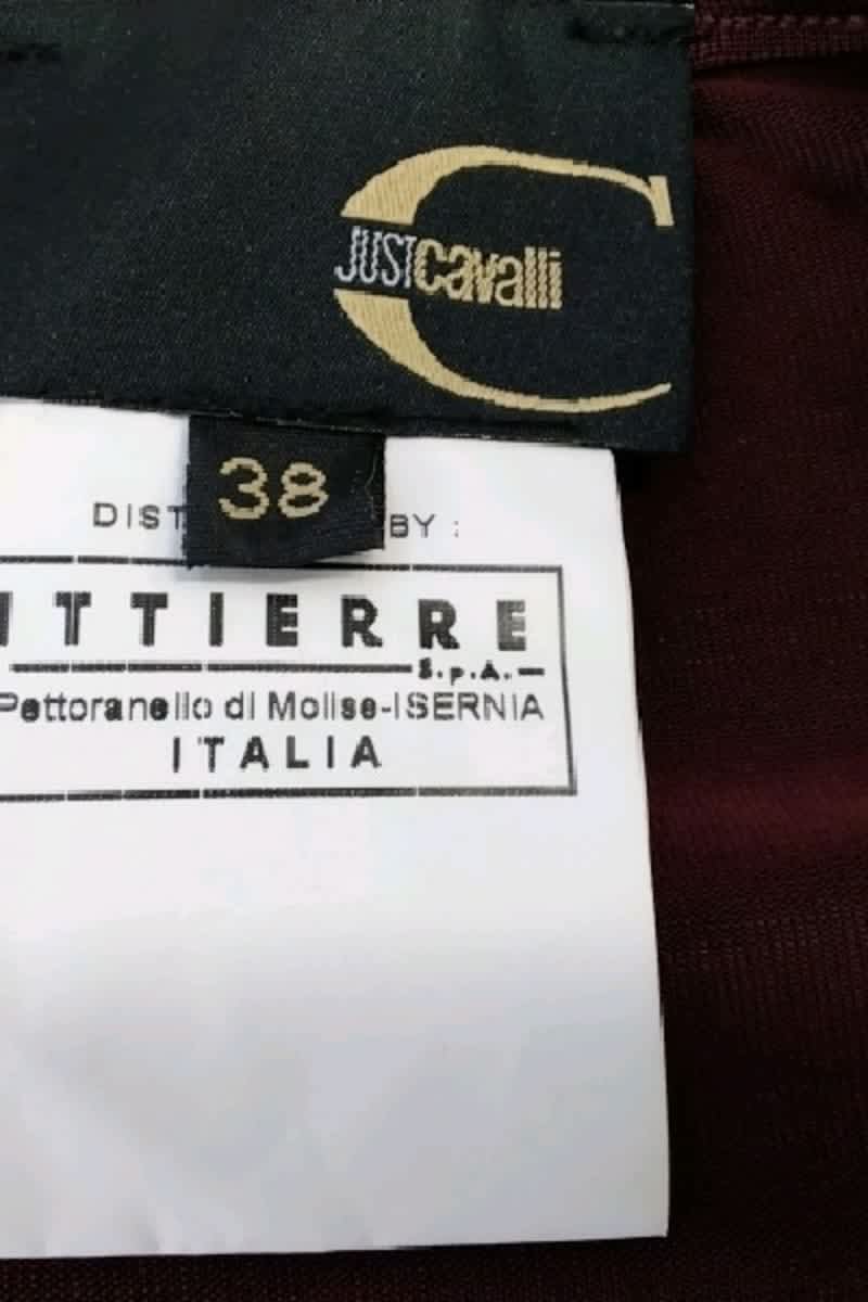 Robe Roberto Cavalli  Bordeaux