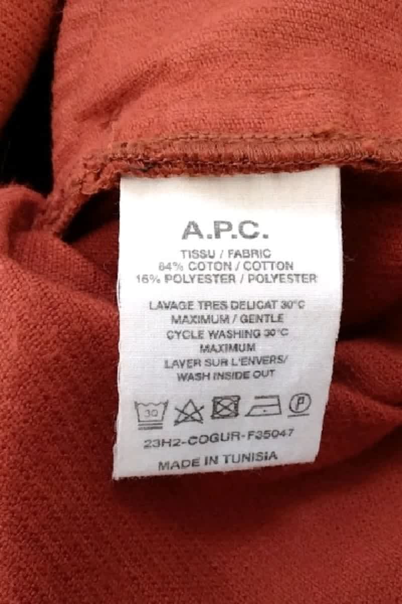 Robe APC  Rouge