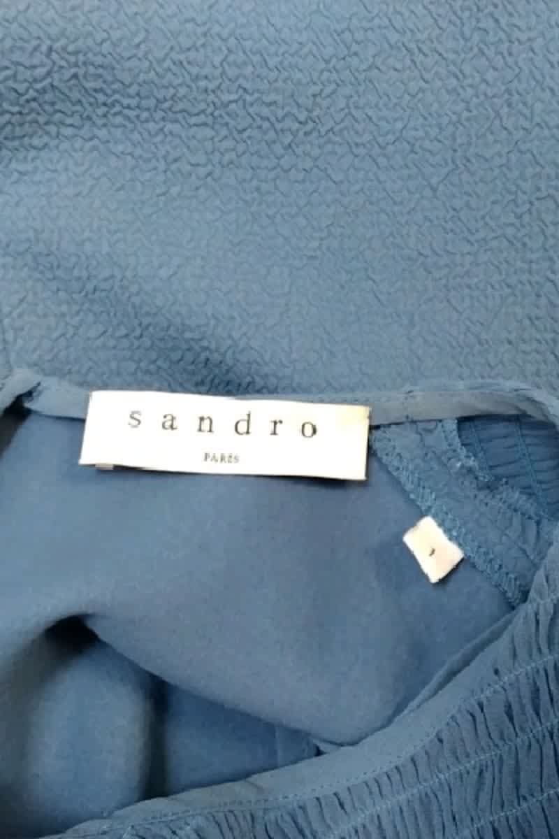Robe Sandro  Bleu