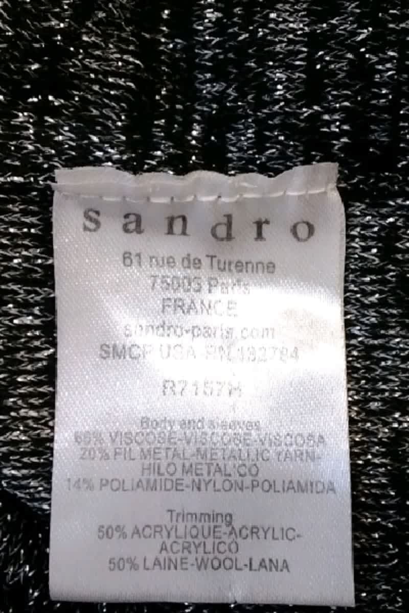 Robe Sandro  Gris