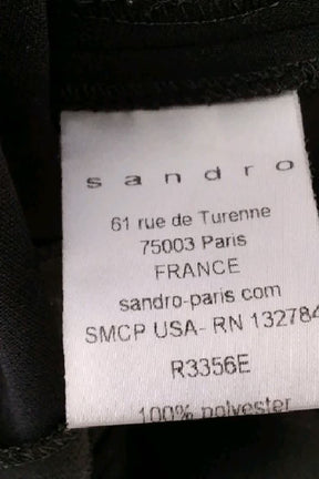 Robe Sandro  Noir