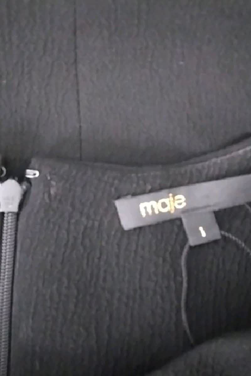 Robe Maje  Noir