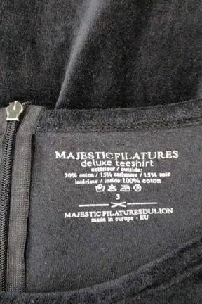 Robe Majestic Filatures  Bleu