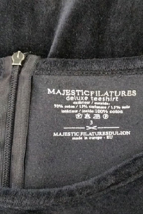 Robe Majestic Filatures  Bleu