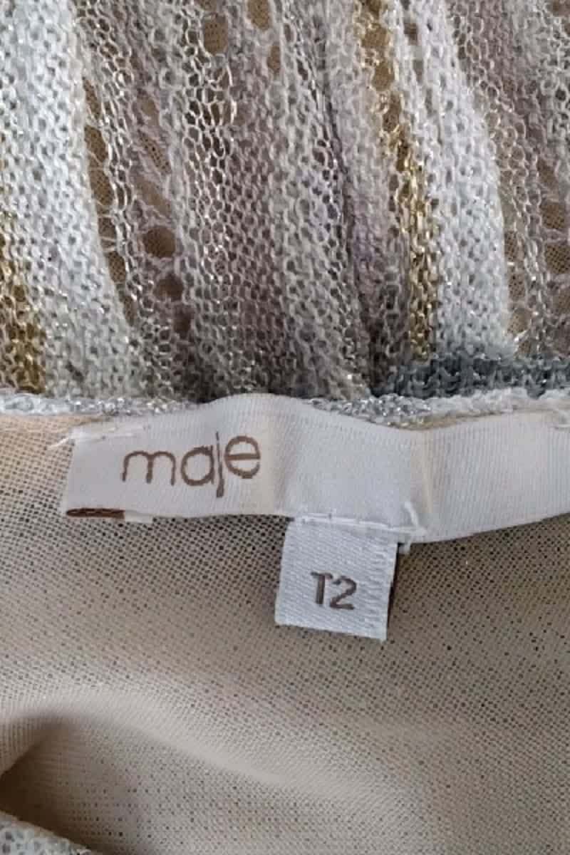 Robe Maje  Beige