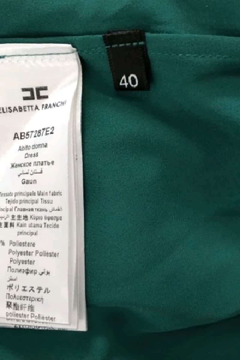 Robe Elisabetta Franchi  Vert