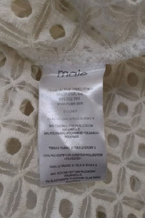 Robe Maje  Blanc