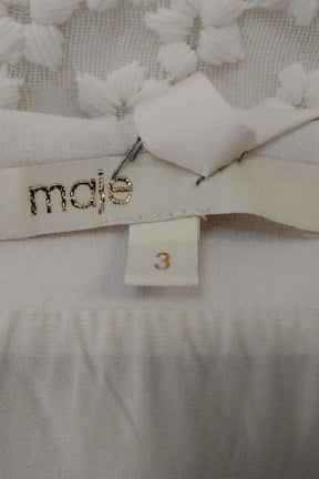 Robe Maje  Blanc