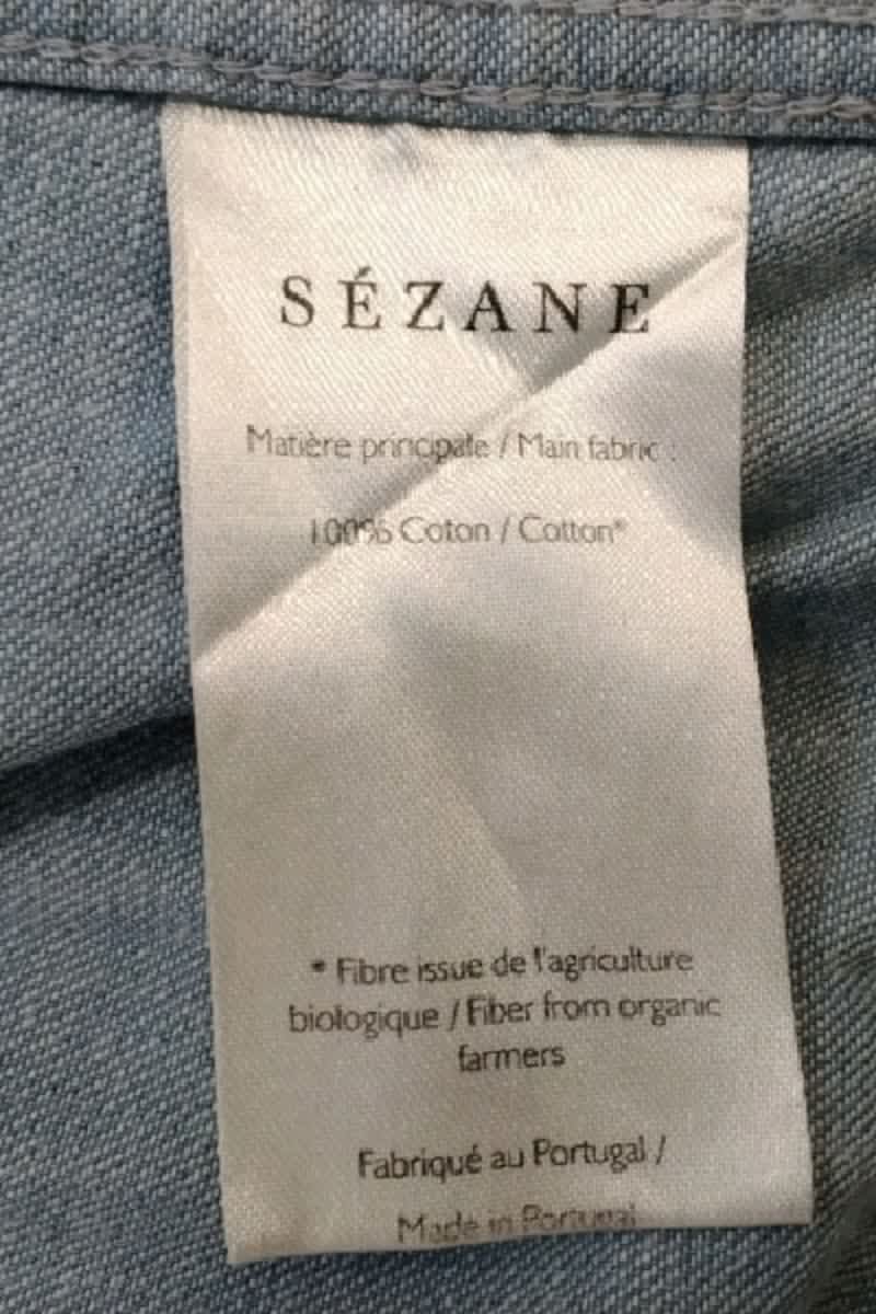 Chemise Sézane  Bleu
