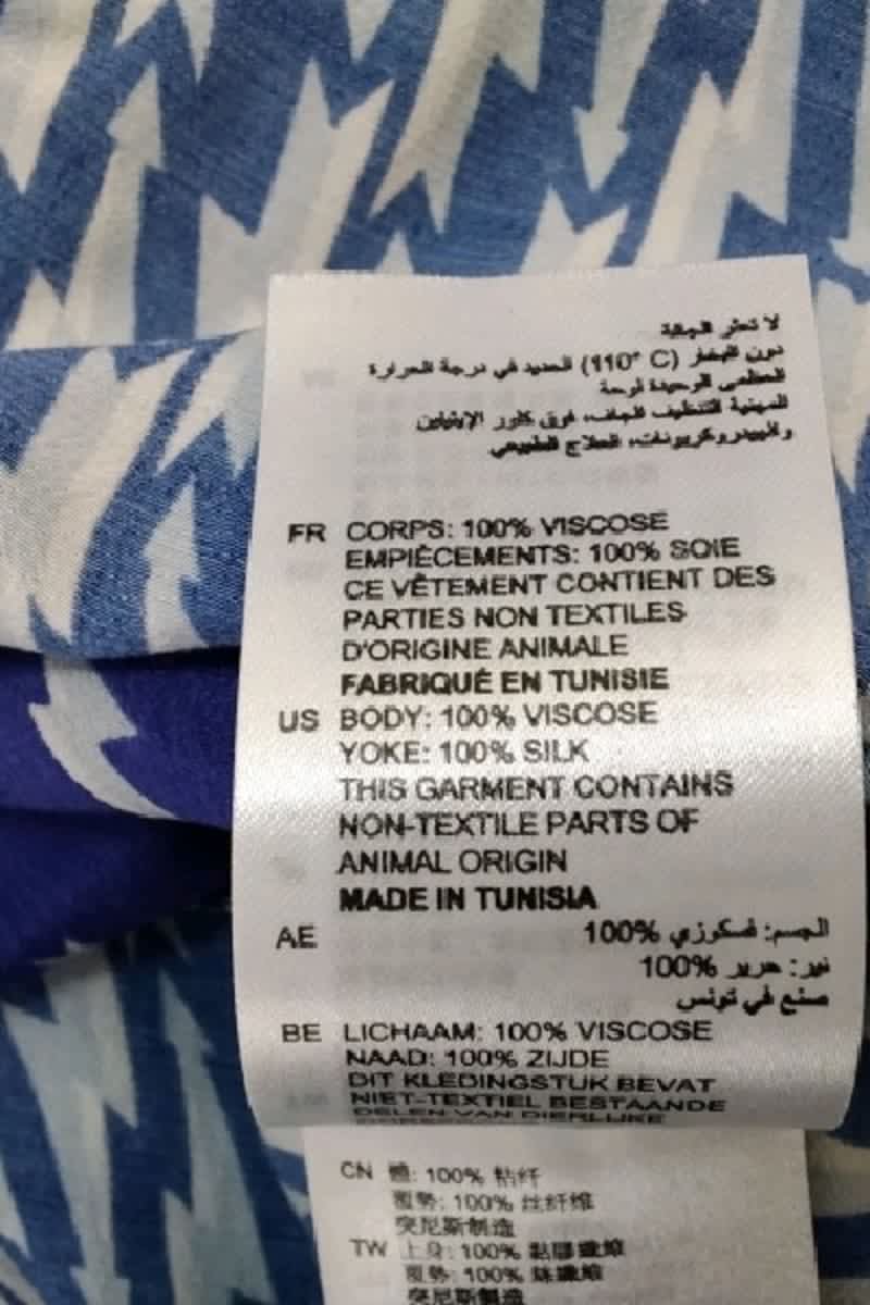 Chemise Sandro  Bleu