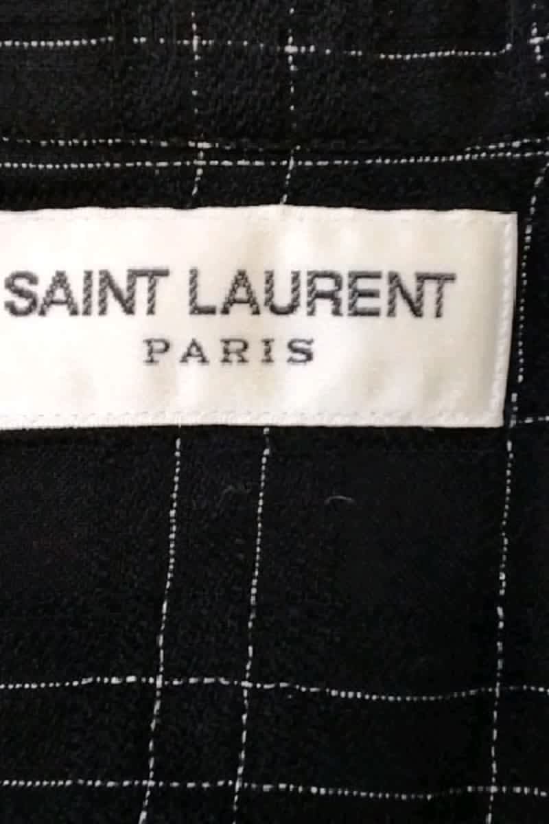 Chemise Saint Laurent  Noir